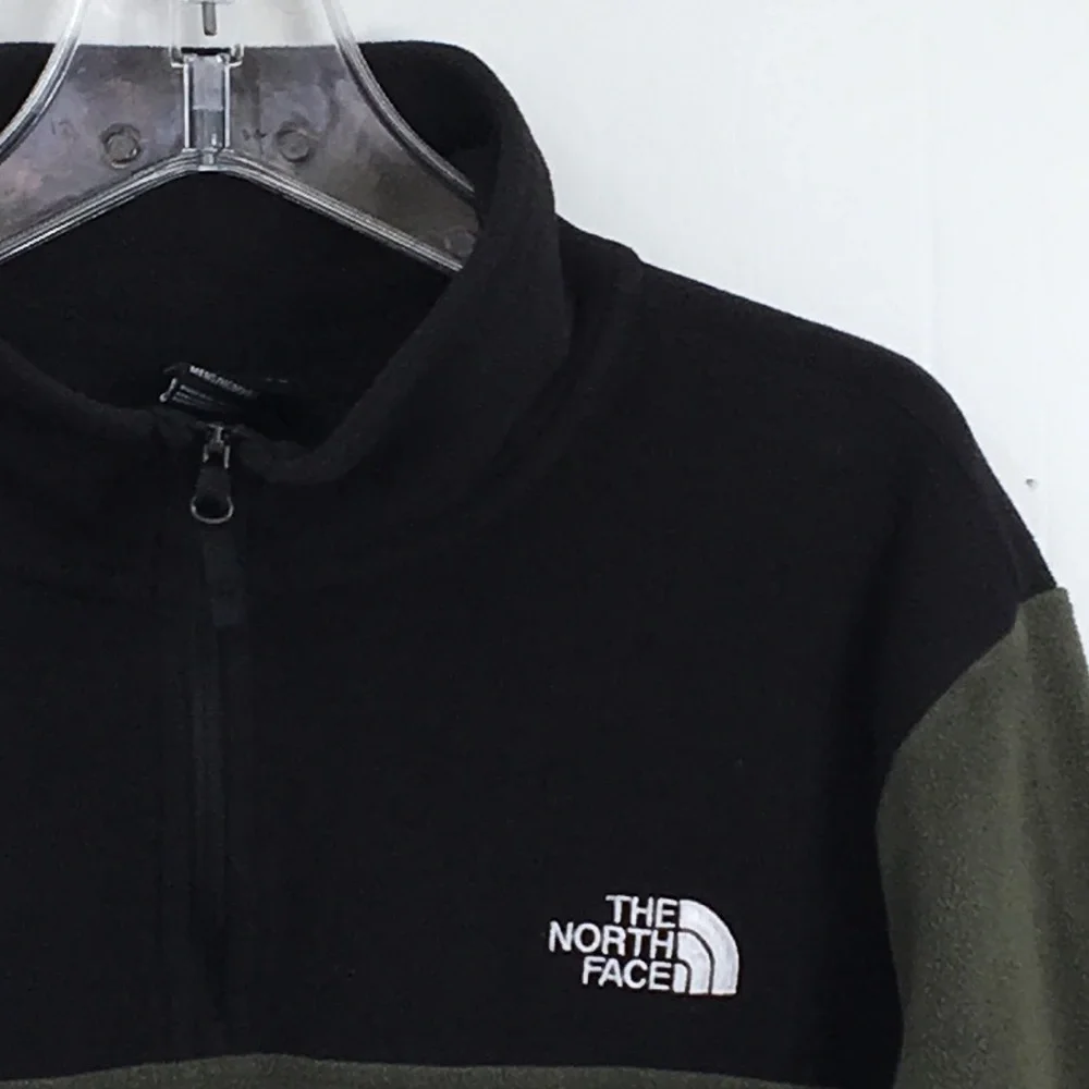 The North Face Mens Quarter Zip Fleece Pull Over Size S EXCELLENT Condition
